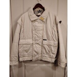 Men's Vintage Members Only by Europe Craft Jacket White Size 40 Large